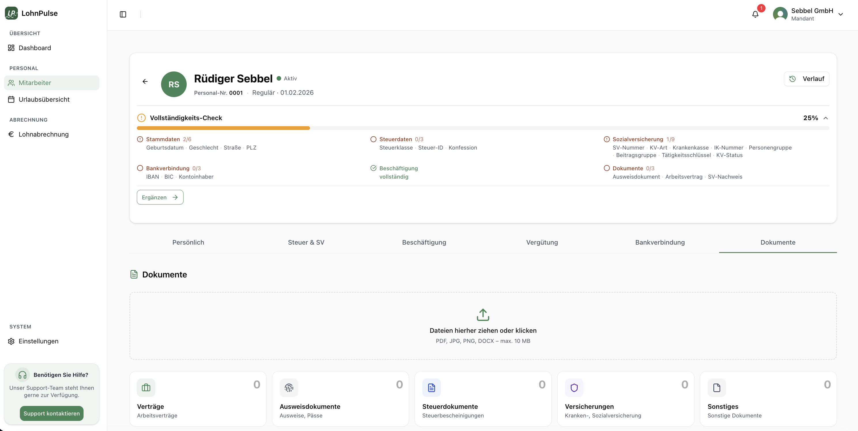 Dokumentenverwaltung
